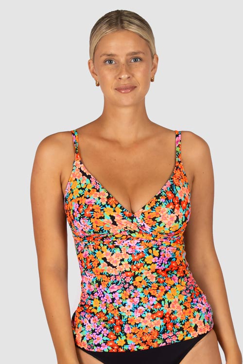 Baku D/E Wrap Singlet - Biarritz