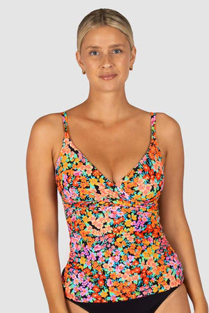 Baku D/E Wrap Singlet - Biarritz