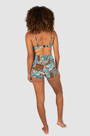 Baku A-C Wrap Bralette - Tulum