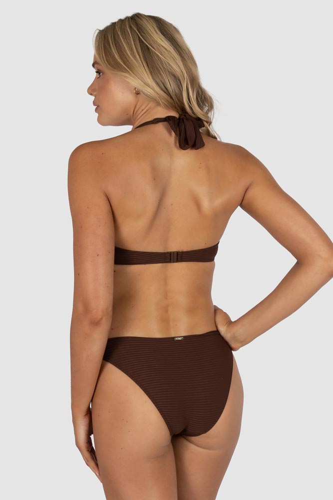 Baku Booster Halter Bra - Positano