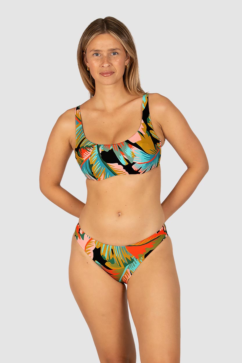 Baku Underwire Square Neck Bra - Kokomo