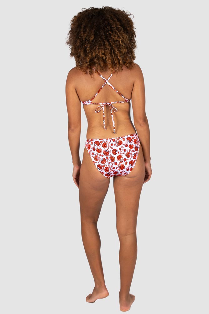 Baku Longline Tri Bra - Flamenco