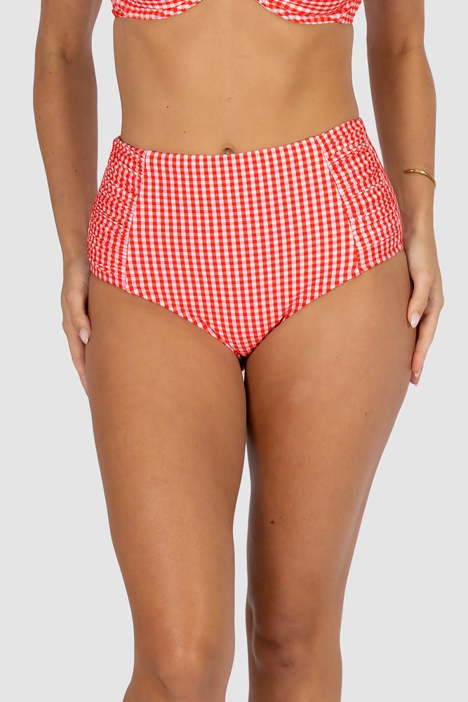 Baku High Waist Pant - Riviera