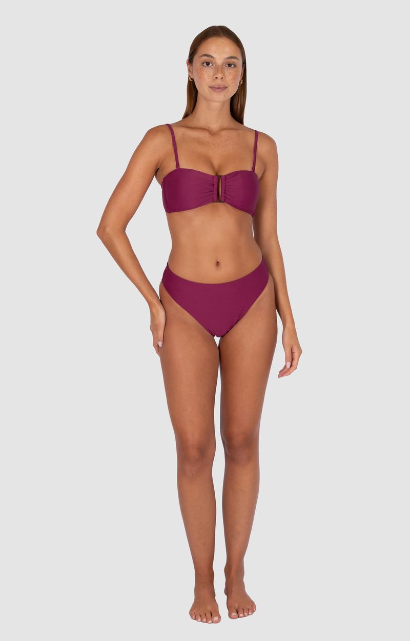 Baku High Waist Cheeky Pant - Rococco