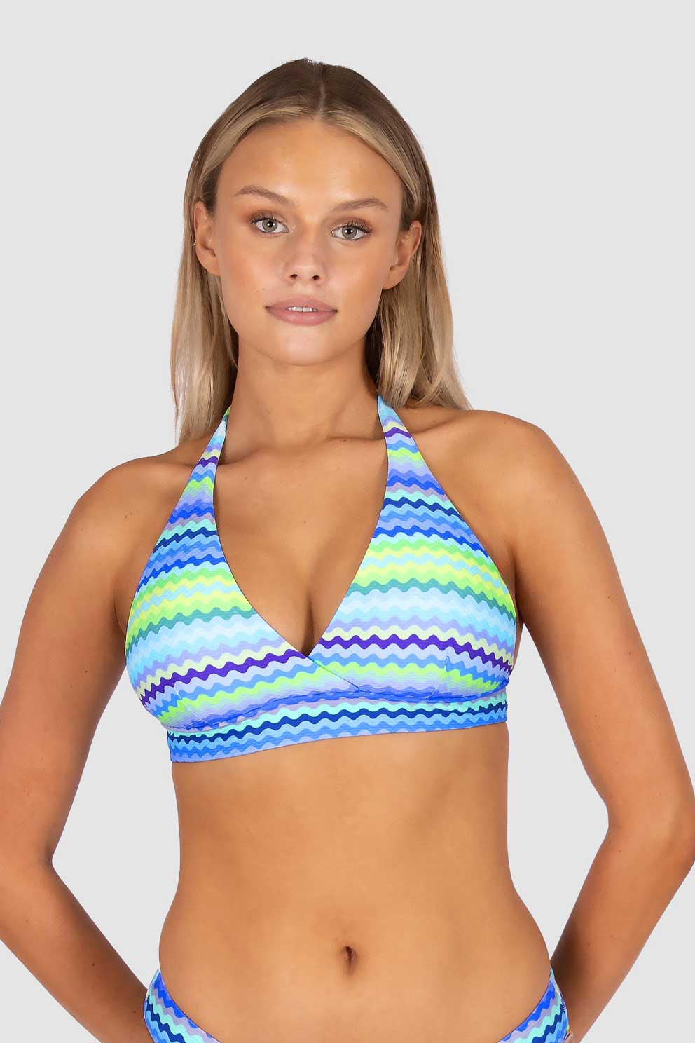 Baku F Cup Halter Bra - La Mer