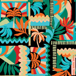 Baku 80s Rio Scoop Pant - Grenada