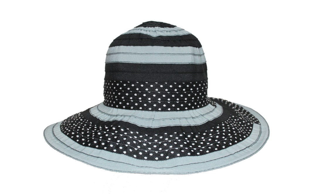 Kato Design Two Tone Ribbon Braid Hat