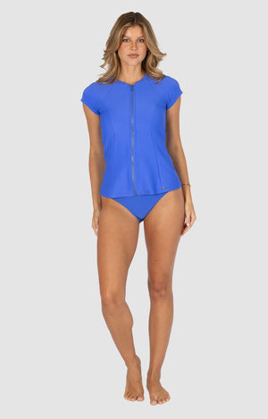 Baku Short Sleeve Rashvest - Rococco