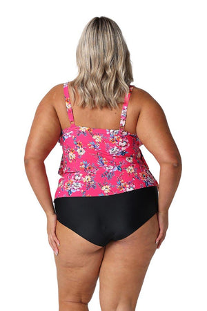 Capriosca 3 Tier Tankini Top - Castaway