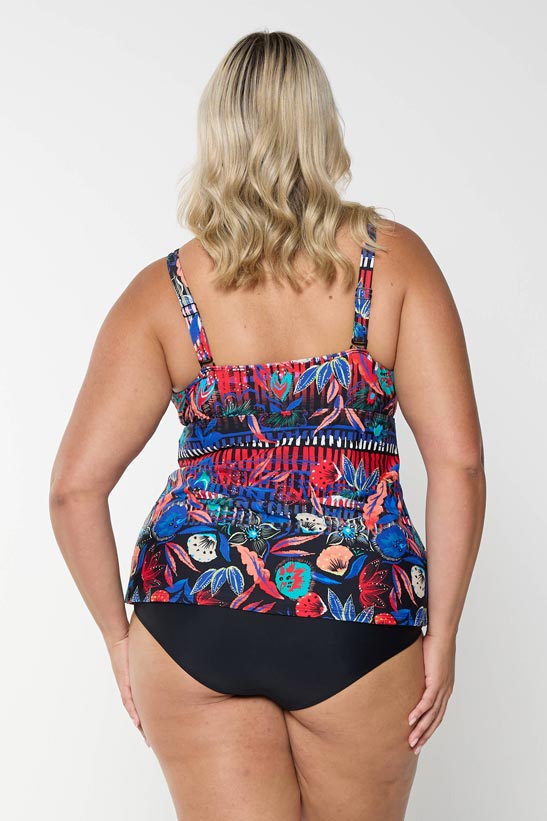 Capriosca V Neck Tankini Top - Barbados