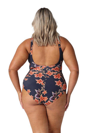 Capriosca Waist Tie One Piece - Bahamas