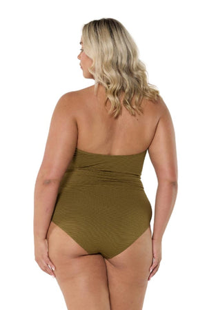 Capriosca Halter Ring One Piece - Zanzibar