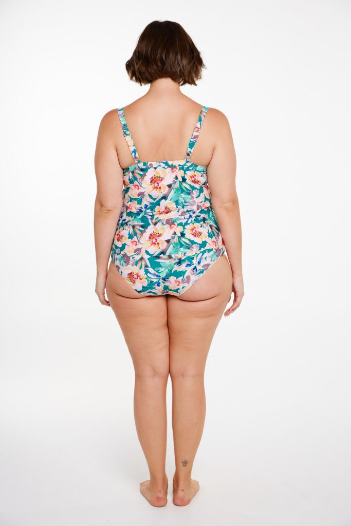 Capriosca 3 Tier Tankini Top - Maui