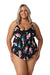 Capriosca 3 Tier Tankini Top - Malibu