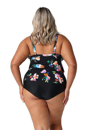 Capriosca 3 Tier Tankini Top - Malibu