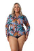 Capriosca Long Sleeve Rash Vest - Mauritius