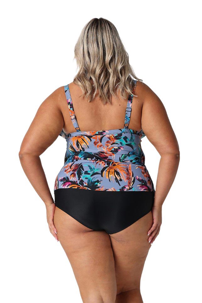 Capriosca 3 Tier Tankini Top - Mauritius