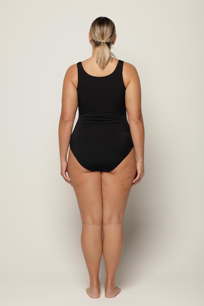 Capriosca Sleeveless Zip Up One Piece - Regatta