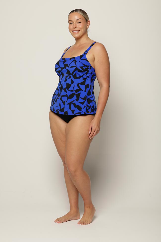 Capriosca Tank Tankini Top - Regatta