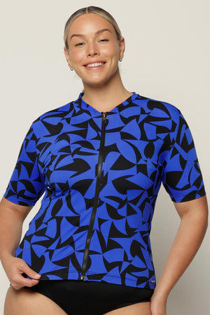 Capriosca Short Sleeve Rash Vest - Regatta