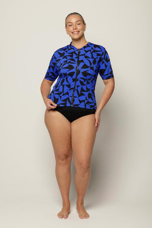 Capriosca Short Sleeve Rash Vest - Regatta