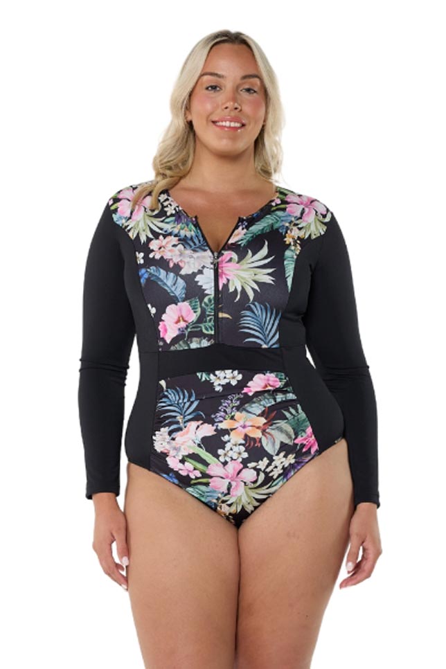 Capriosca Long Sleeve One Piece - Carnival