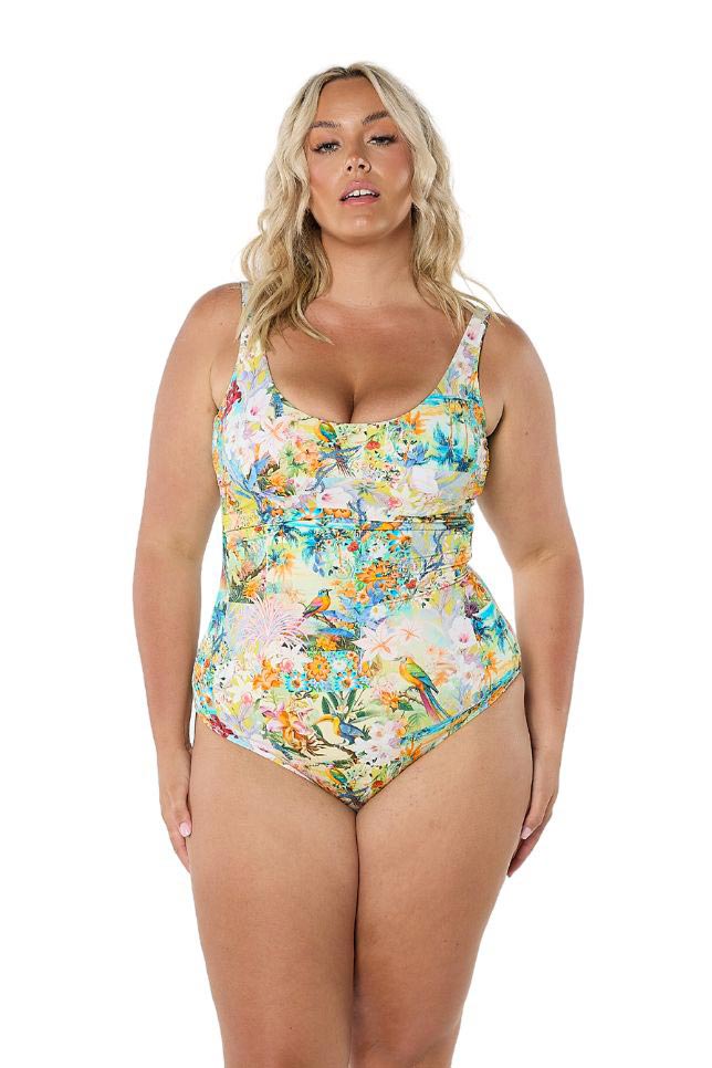 Capriosca Scooped One Piece - Tropicana