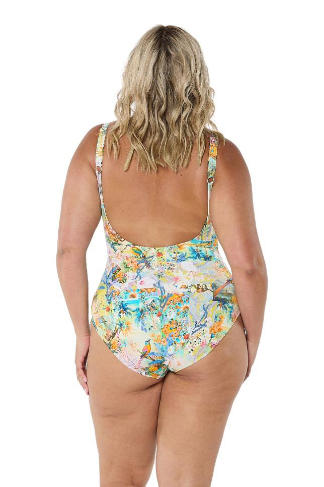 Capriosca Scooped One Piece - Tropicana