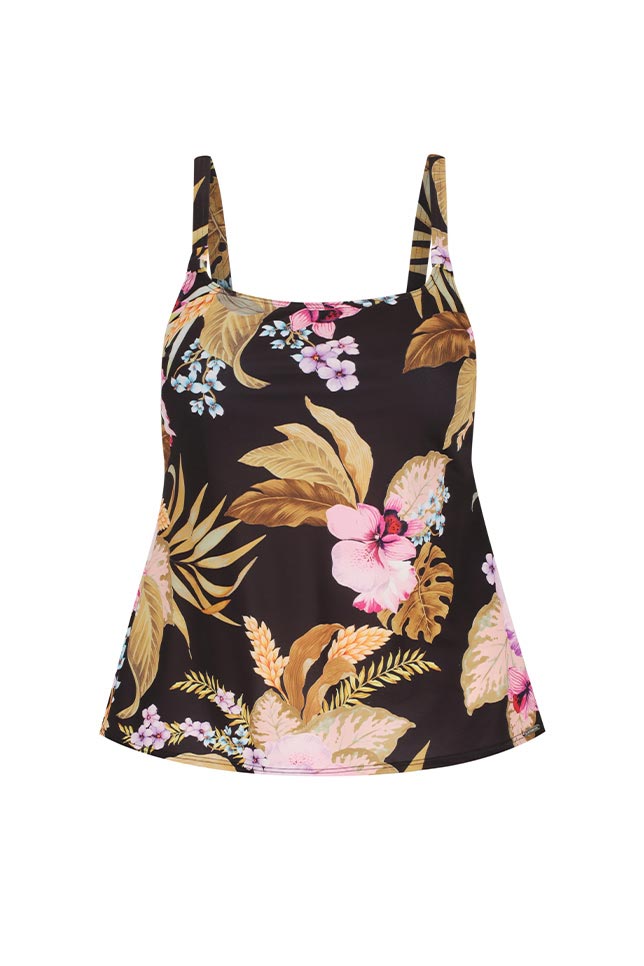 Capriosca Tank Style Tankini Top - Caribbean