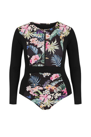 Capriosca Long Sleeve One Piece - Carnival