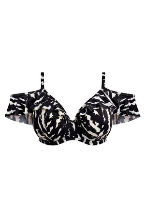 Elomi UW Plunge Bikini Top w/Sleeves - Echo Shell