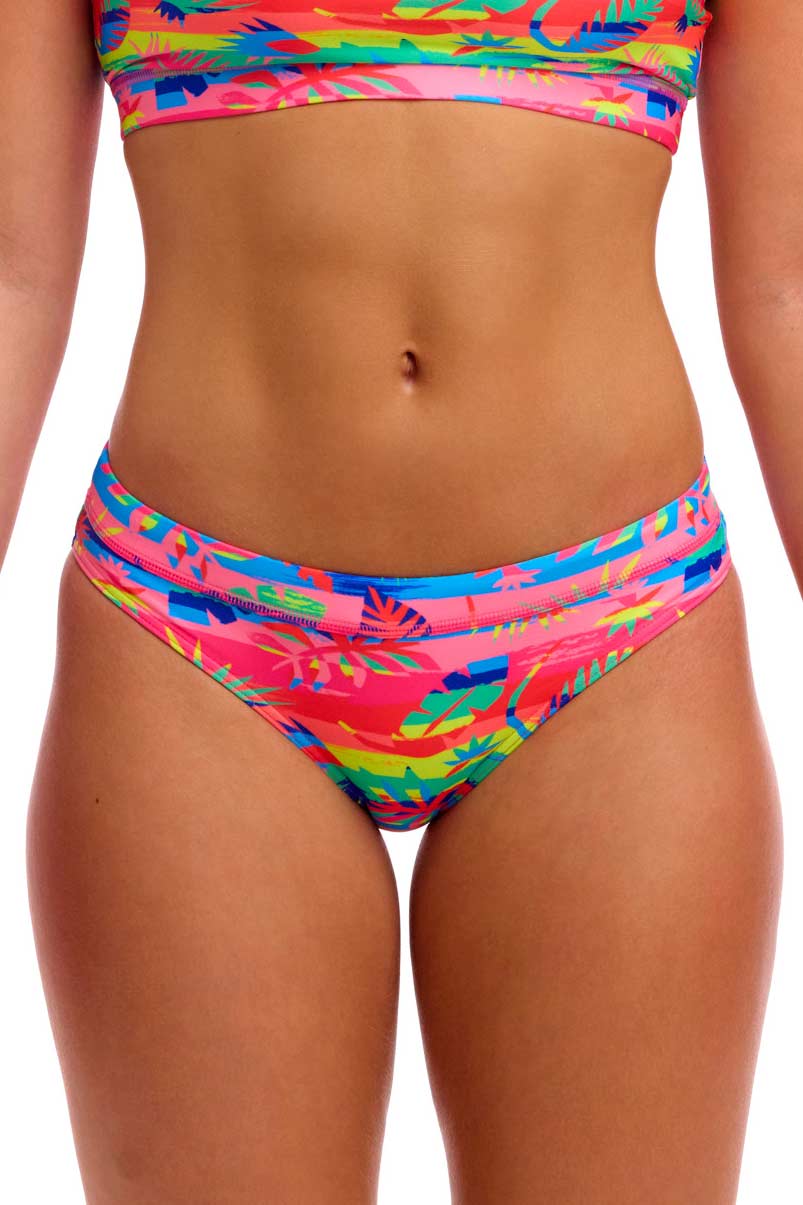 Funkita Ladies Sports Brief - Free Foliage