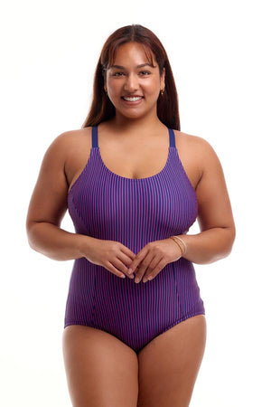Funkita Ladies Brace Me Back One Piece - Peach Tea