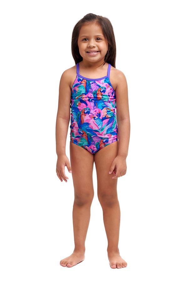 Funkita Toddler Girls One Piece - Birds Gone Wild