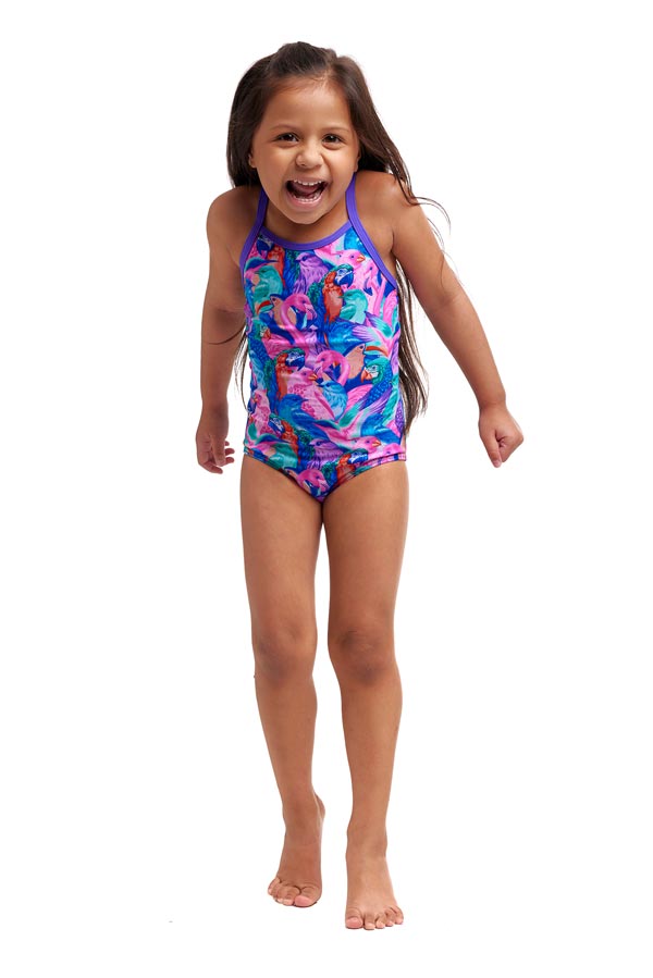 Funkita Toddler Girls One Piece - Birds Gone Wild