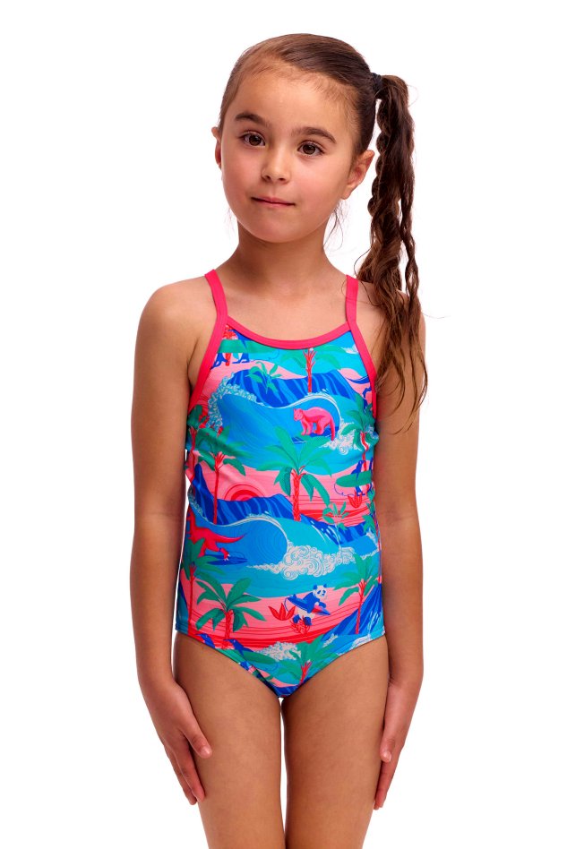 Funkita Toddler Girls Printed One Piece - Dudette