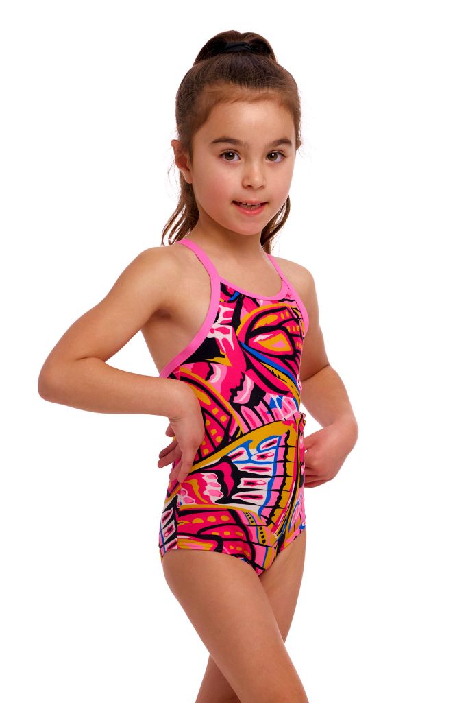 Funkita Toddler Girls Printed One Piece Lover Flies
