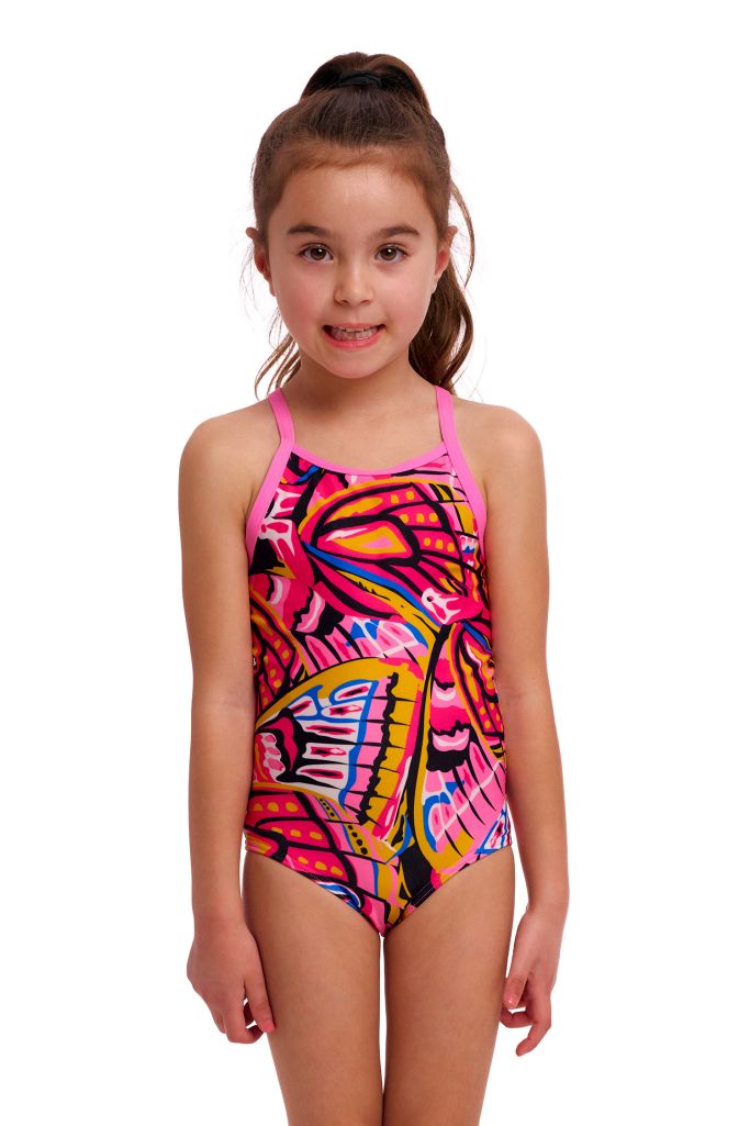 Funkita Toddler Girls Printed One Piece Lover Flies