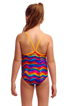 Funkita Toddler Girls Printed One Piece - Plastic Fantastic