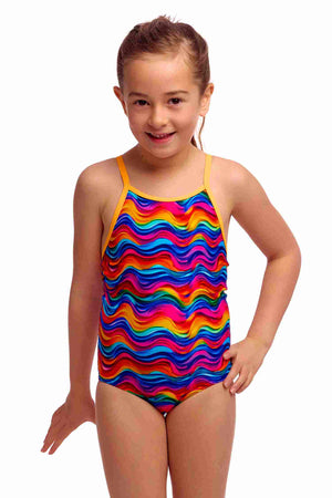 Funkita Toddler Girls Printed One Piece - Plastic Fantastic