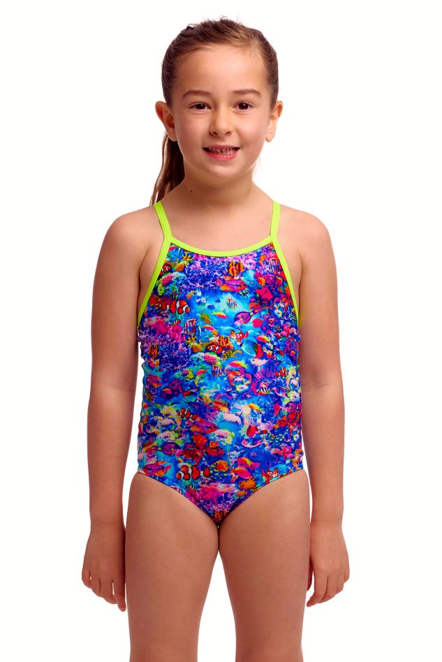 Funkita Toddler Girls Printer One Piece - Sea Life