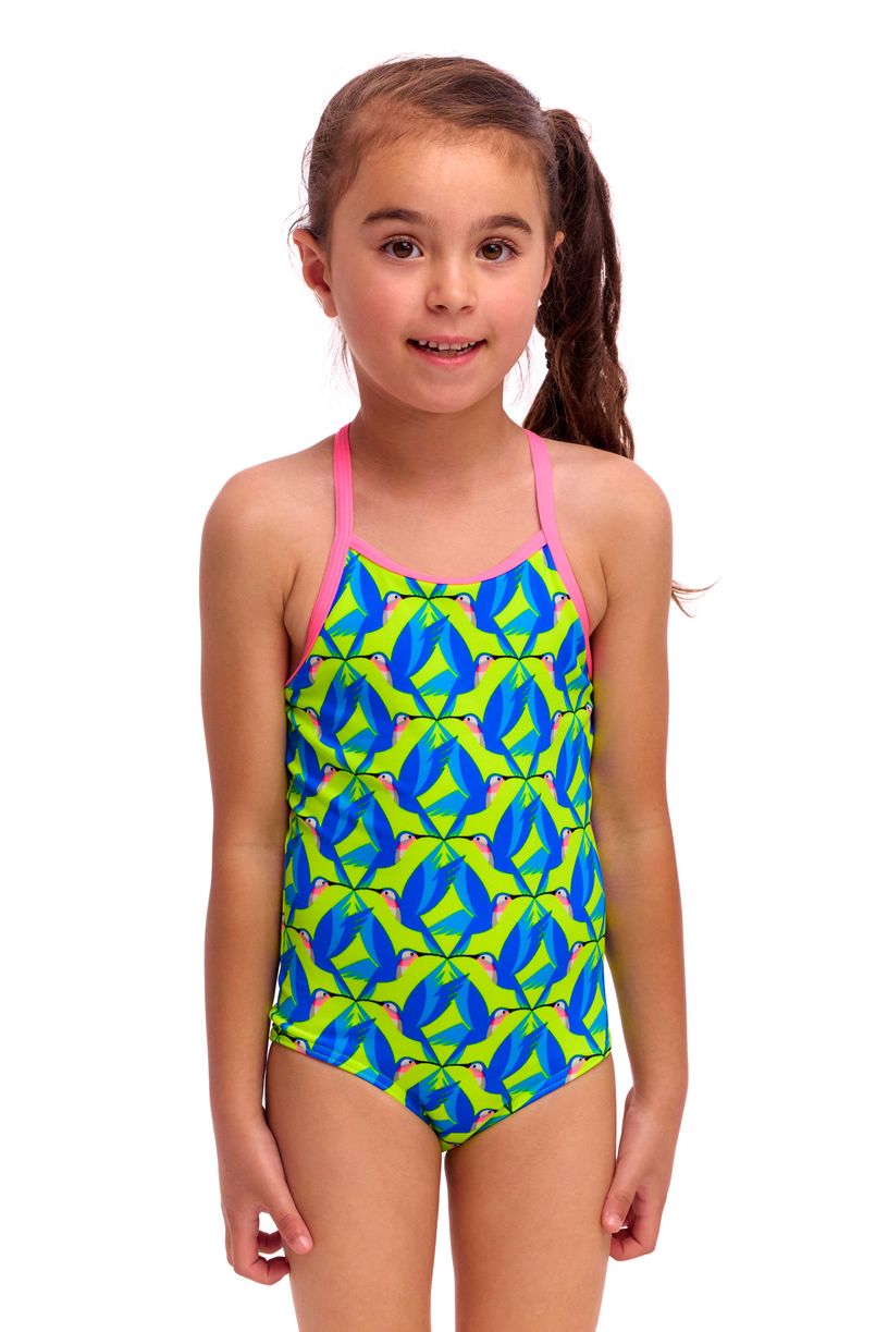 Funkita Toddler Girls Printed One Piece - Tweety Sweet