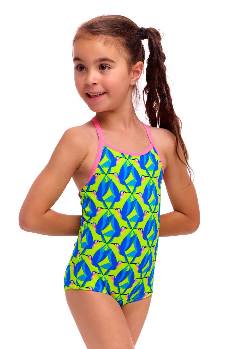 Funkita Toddler Girls Printed One Piece - Tweety Sweet