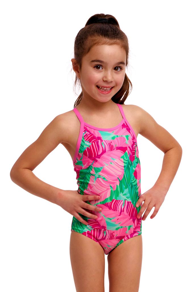 Funkita Toddler Girls Printed One Piece Tropic Palm