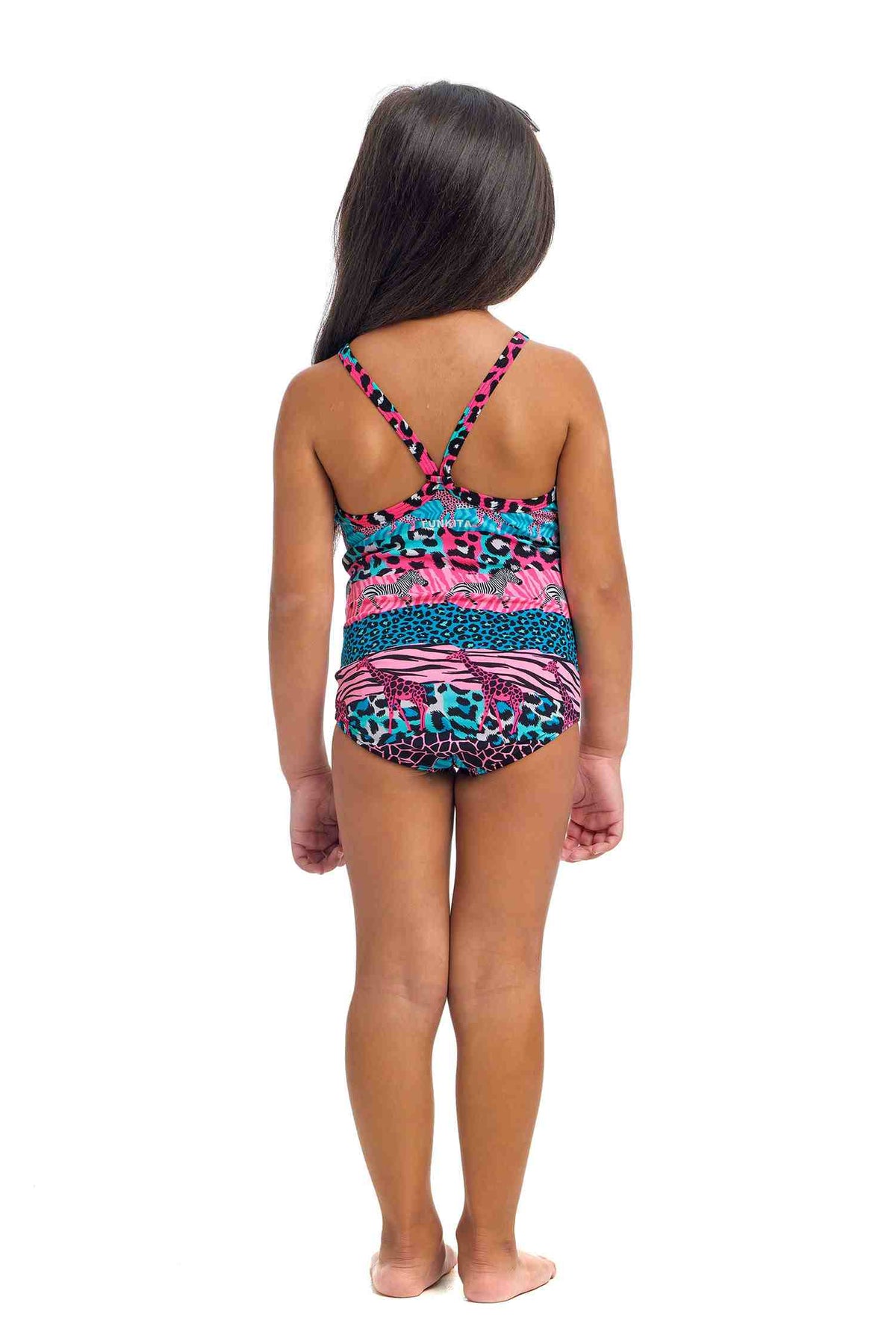 Funkita Printed Toddler Girls One Piece - Wild Things