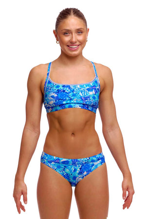 Funkita Ladies Sports Top - Bloom Shakalaka