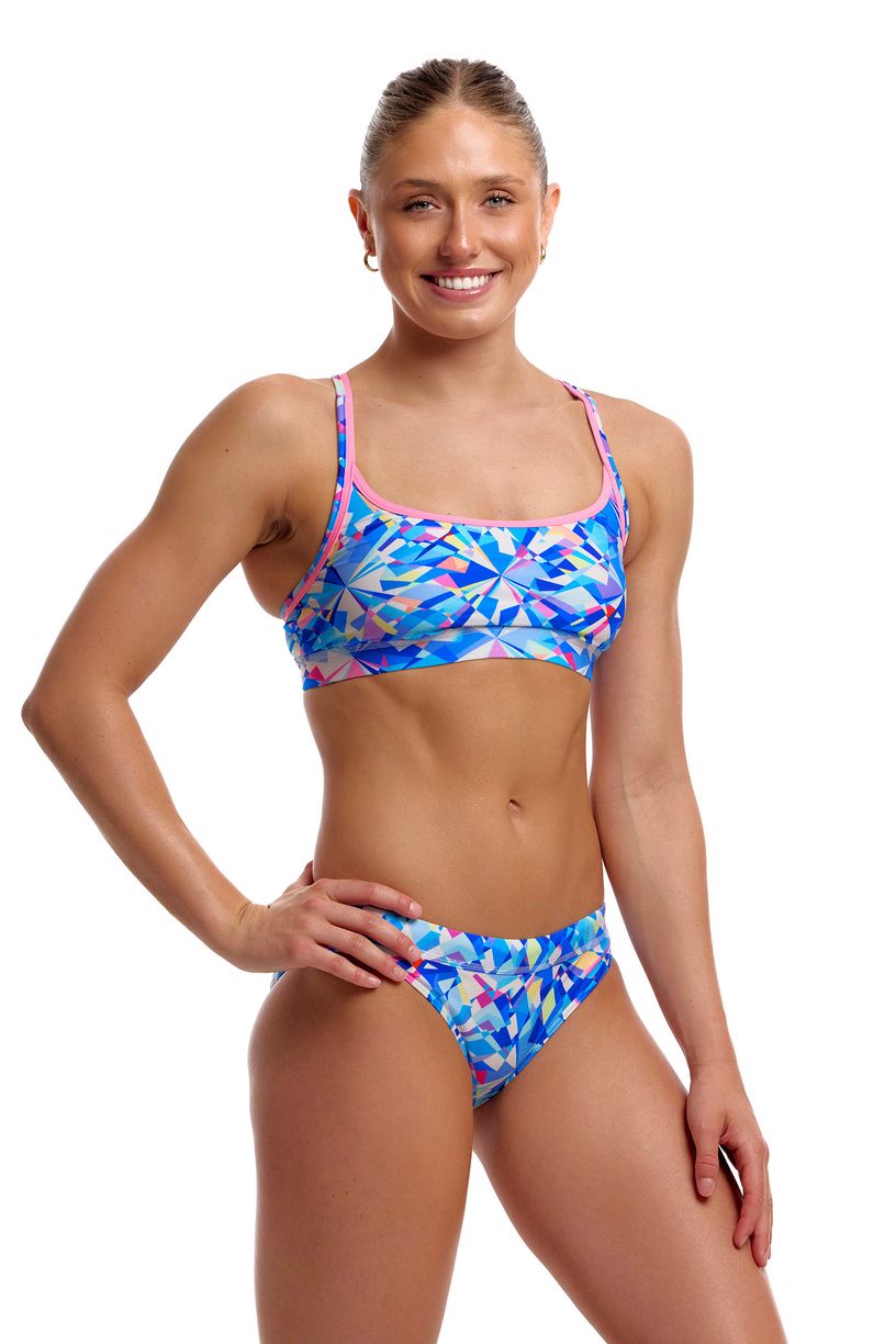 Funkita Ladies Sports Top - Crystal Mess image 4
