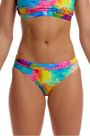 Funkita Ladies Sports Brief - Falling Colours