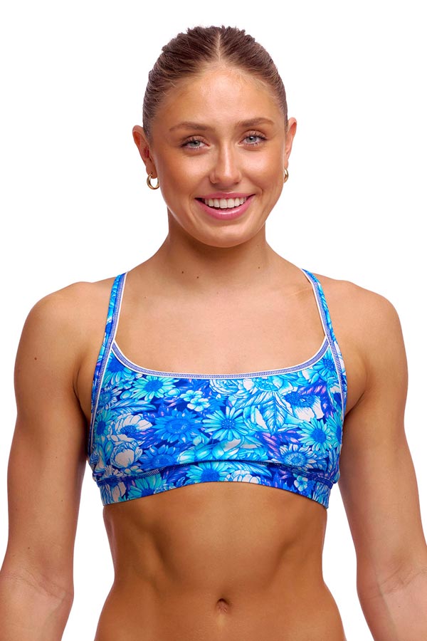 Funkita Ladies Sports Top - Bloom Shakalaka