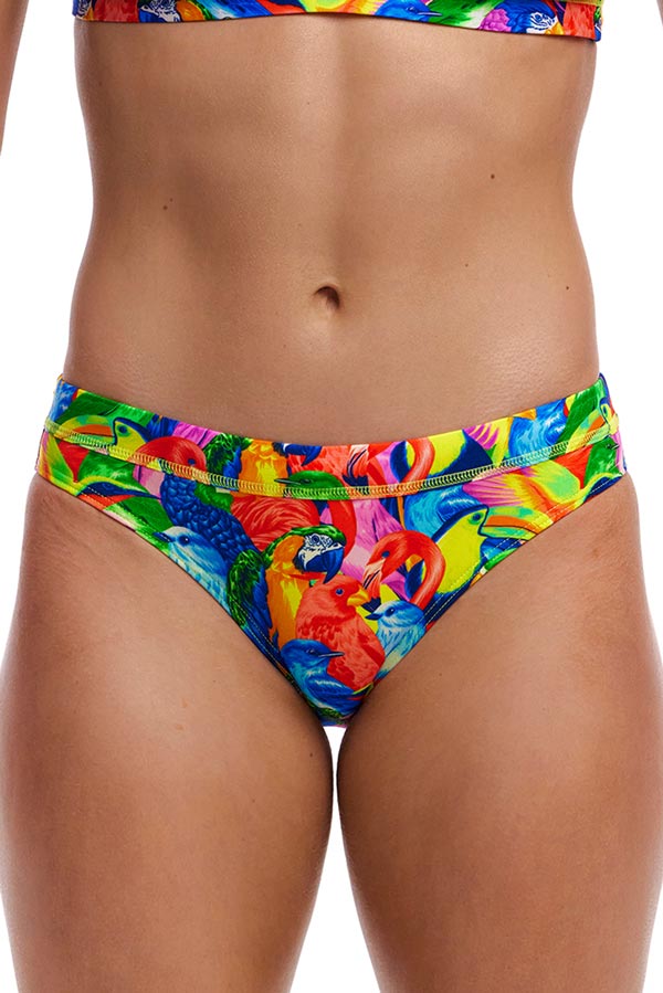 Funkita Ladies Sports Brief - Bright Birds